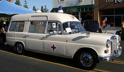 Ambulance uit 1970
