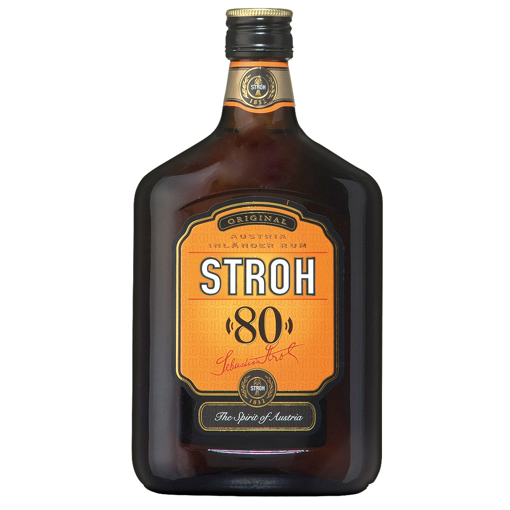 foto fles stroh rum